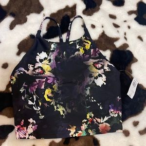 Old Navy | Light Support PowerSoft Longline Sports Bra | size small | NWT